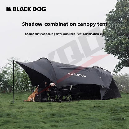 Naturehike BLACKDOG Camping Automatic Tent Waterproof Sun Shelter Beach for 2-3 People Outdoor Travel Picnic 150D Dome Tent New