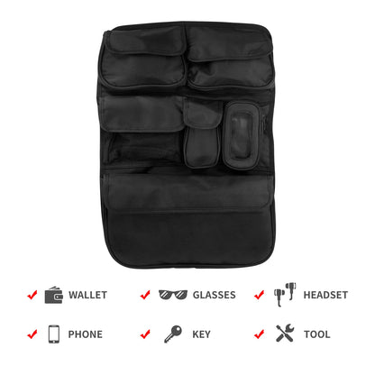 Motorcycle Saddlebag Tour Luggage Organizer Lid Storage Bag For Harley Touring  Road King Street Glide FLHR FLHTK 2014-Later