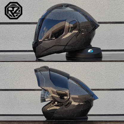 2025 High Quality Motorcycle Helmet Modular Flip Helmet Casco para Motos Dual Lens Full Helmet Casco para Motos DOT Approval