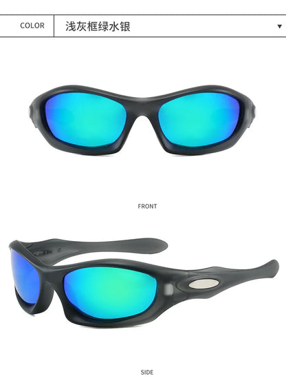 Retro Oval Round Frame Sunglasses 2026 New Outdoor Cycling Driving Sun Glasses Vintage Style UV400 Protection Unisex
