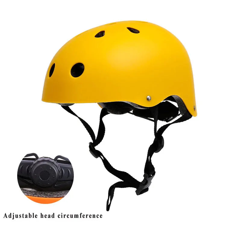 Men Women Children's Cycling Helmet for Skateboard Roller Skating Rafting Rock Climbing Electric Scooter Bicycle Safety Helmet