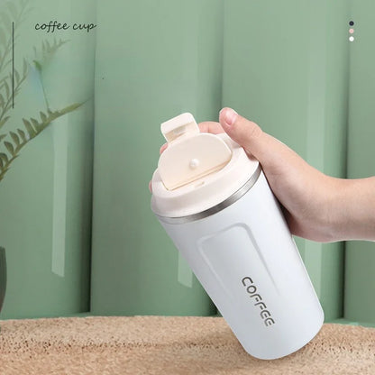 Stainless Steel Coffee Thermos No Smart Temperature Control Display Portable Travel Mug 380ml/510ml