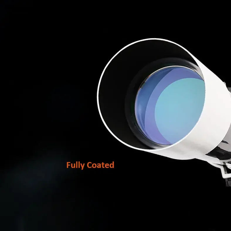 Celestron Astronomical Deluxe 80DX 80EQ Refractor Telescope EQ2 Equatorial Professional Star Watching Easy Setup 81048