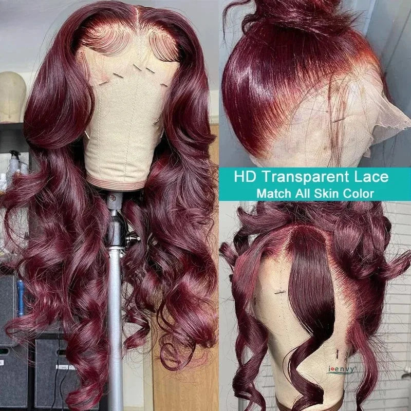 Yellow Wig 13x4 HD Body Wave Lace Frontal Wig Glueless Lace Front Wig Preplucked Synthetic High Quality Ready To Wear Cosplay
