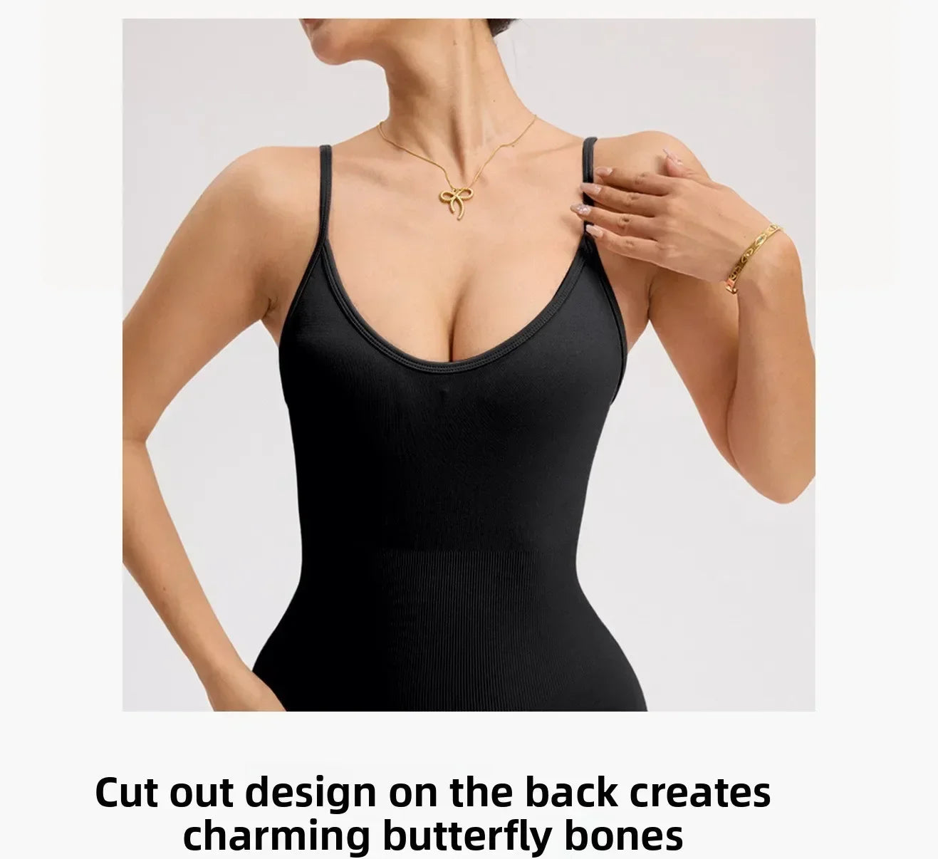 Women's Solid Color Cross Back Yoga Everyday Fitness Romper Shorts Workout Clothes Women Women Clothing Athletic Women