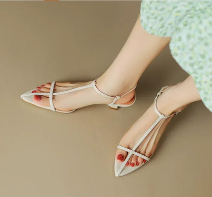 High Heels Sandals Sexy Women Pointed Toe Shoes Luxury Woman Slippers New Pumps Beach Dress Flip Flops Party Mujer Sandalias