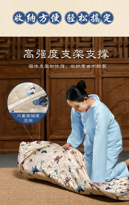 Sweat Steaming Box Household Single Steam Sauna Bath Box Sweating Whole Body Fumigation Machine Foldable Box US JP