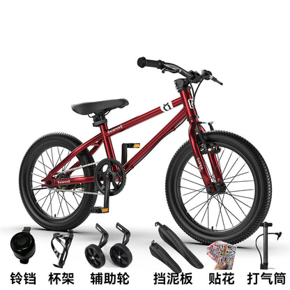 Youth Mountain Bike 16/20 Inch Children's Bicycle for Boys And Girls 6-12 Years Old Student Pedal Bike with Adjustable Frame