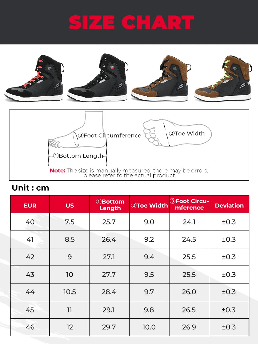 Motorcycle Summer Riding Shoes Men Riding Casual Short Boots  Anti-collision Reflective Protection Durable Equipments Moto Gear