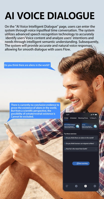 Xiaomi New AI Intelligent Translation Glasses Touchscreen Sunglasses Smart Bluetooth Glasses Listen To Music Voice Call
