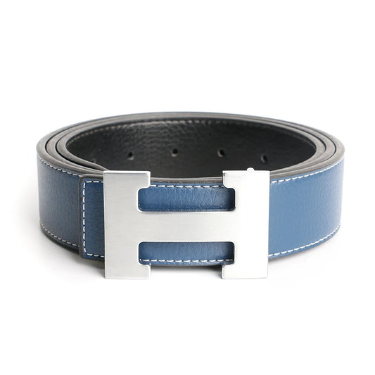 Red Luxury Designer Brand Cowhide H Belt Men High Quality Women Genuine Real Leather Dress Cowhide Strap for Jeans Waistband