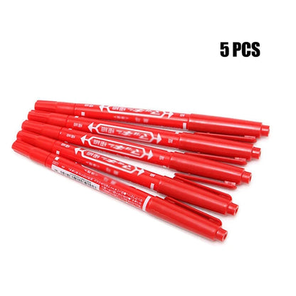 2/5/15pcs Tattoo Skin Marker Pen Microblading Permanent Makeup Piercing Marker Waterproof Tattoo Body PMU Tattoo Accessories