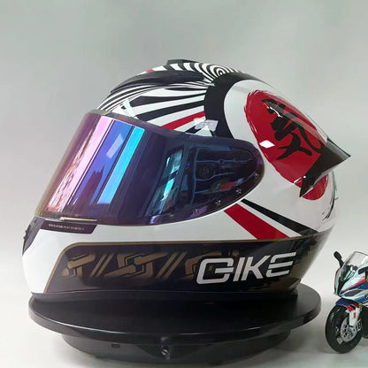 New Vintage Motorcycle Helmet Unisex Full Face Fog Proof Customizable Full Coverage Karting Helmet for Men And Women