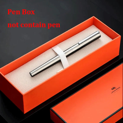 Glacier Blue Black Red JINHAO X169 Fountain Pen Metal Thick Barrel Comfort Grip Calligraphy Pen Replaceable Ink Cartridge Office