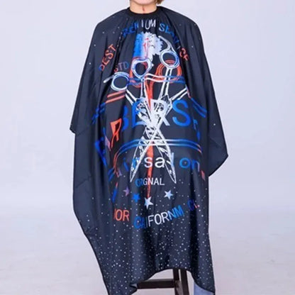 1pc Barber Cape - Waterproof Hairdressing Cape & Haircut Gown Cloth for Hair Styling