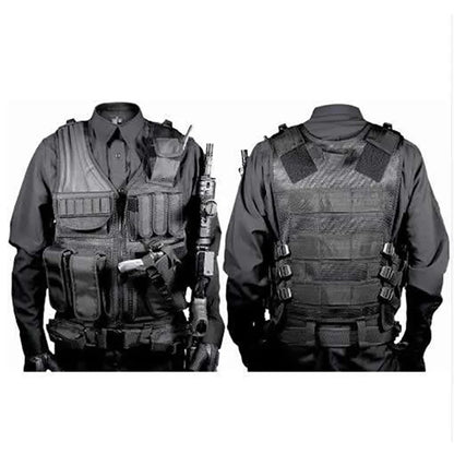 Multi-Pocket Swat Army Tactical Vest Jungle Combat Body Armor Vests Security Hunting Outdoor CS Game Airsoft Training Jacket