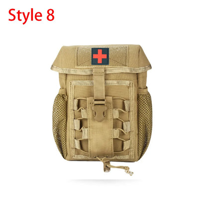Outdoor Camping Trauma First Aid Kit Multifunctional Equipment Survival Tool Kit Wilderness Survival Emergency Kit