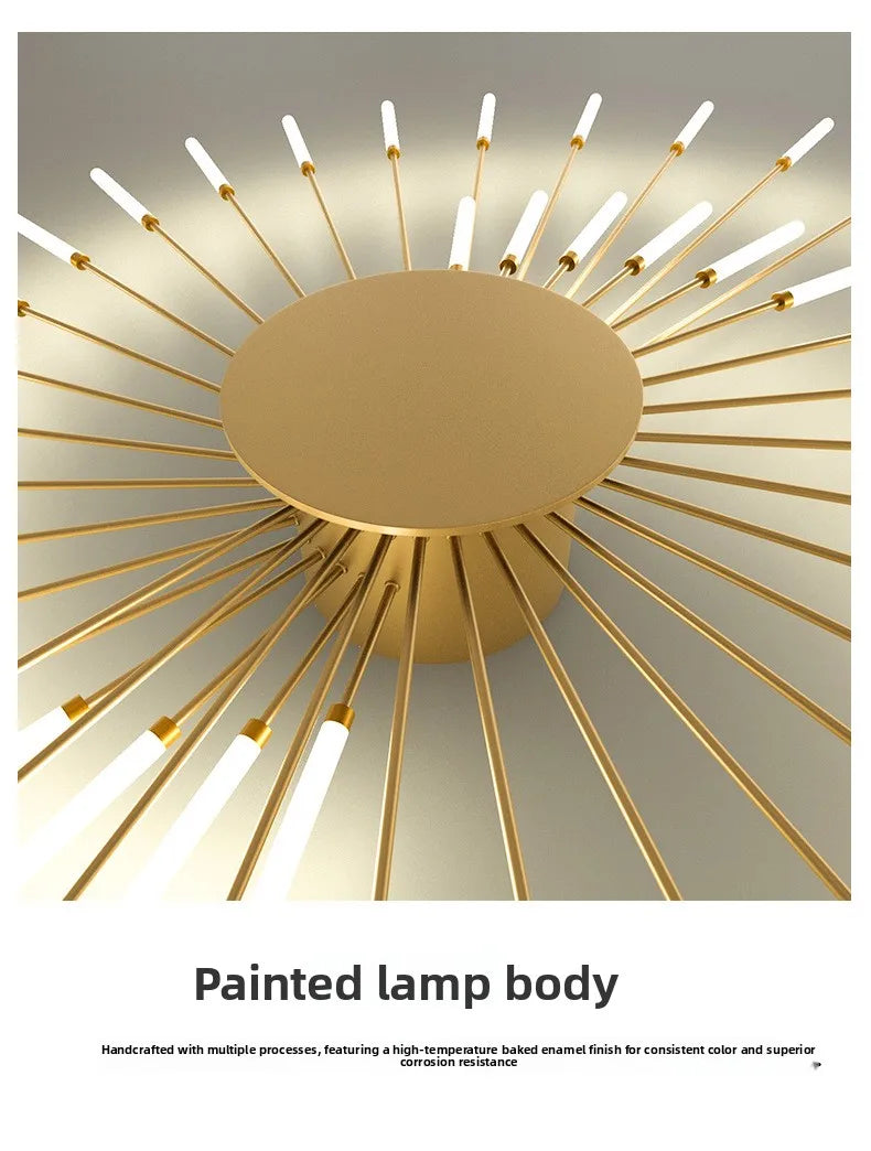 Nordic Ceiling Lighting for Living Room Bedroom Kitchen Led Ceiling Light Fixture Indoor Home Firework Decor Ceiling Lights