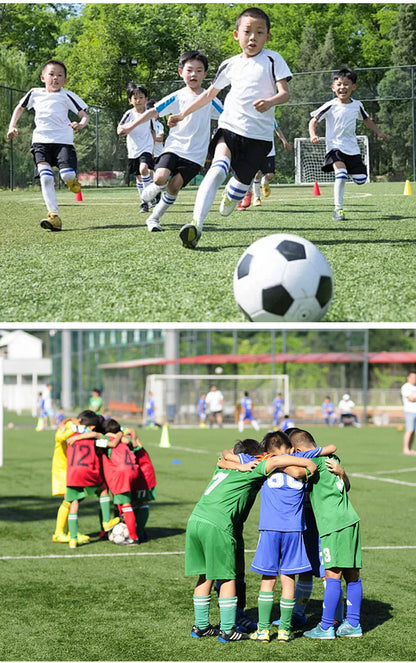 Loogdeel Kids Youth Adult Soccer Socks Stripe Knee High Softball Baseball Sports Socks Breathable Football Socks for Men Women