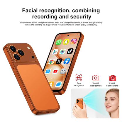 SERVO S45 PRO Android Mini Smartphone 4G LTE 4.5" HD Display 3+64GB Face Unlock Small Portable Cell Phone 2 SIM GPS Play Store