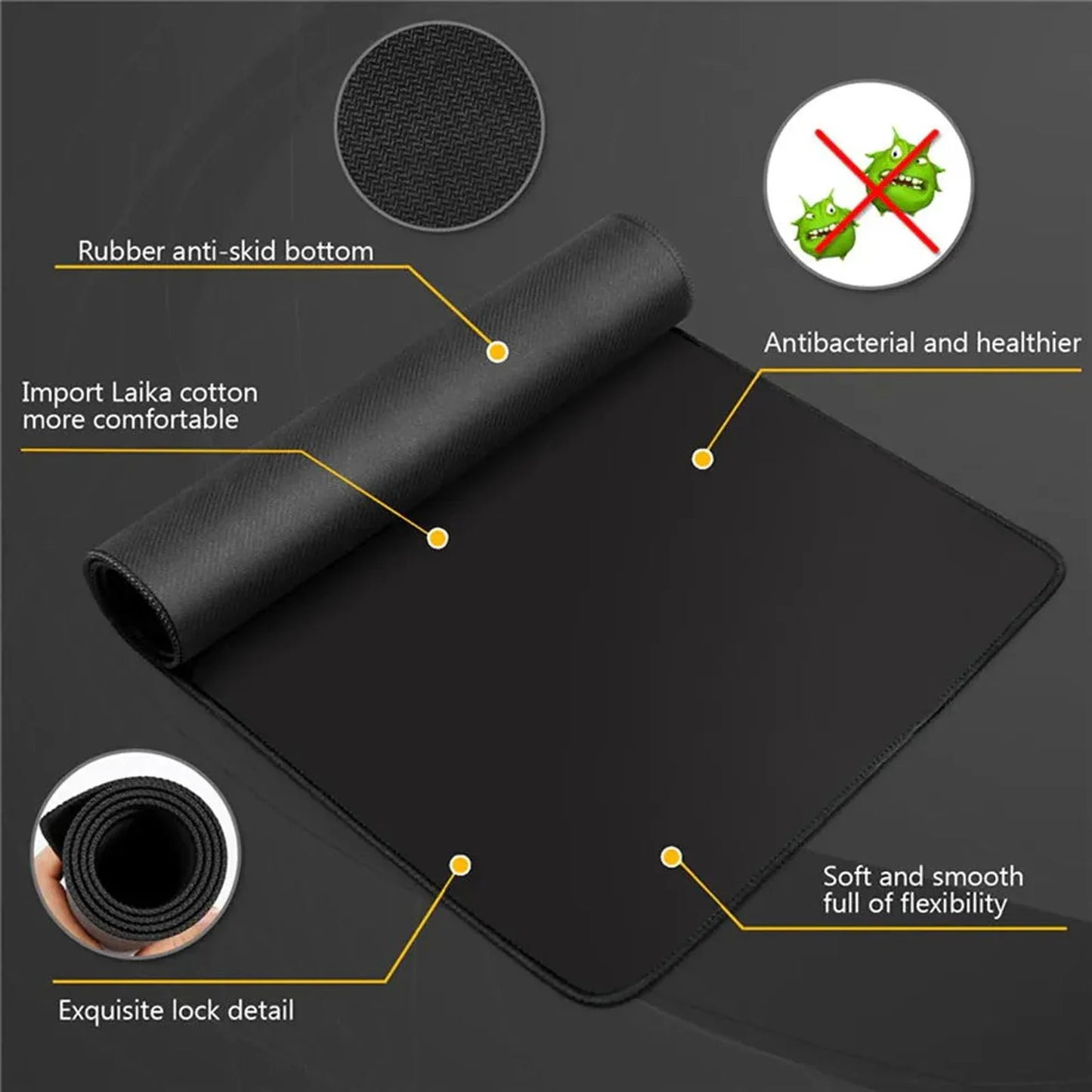 Stock Market Chart Pattern XXL Mouse Pad 900x400 Mousepad Mechanical Keyboard Gamer Desk Mice Computer Peripherals Office Mat