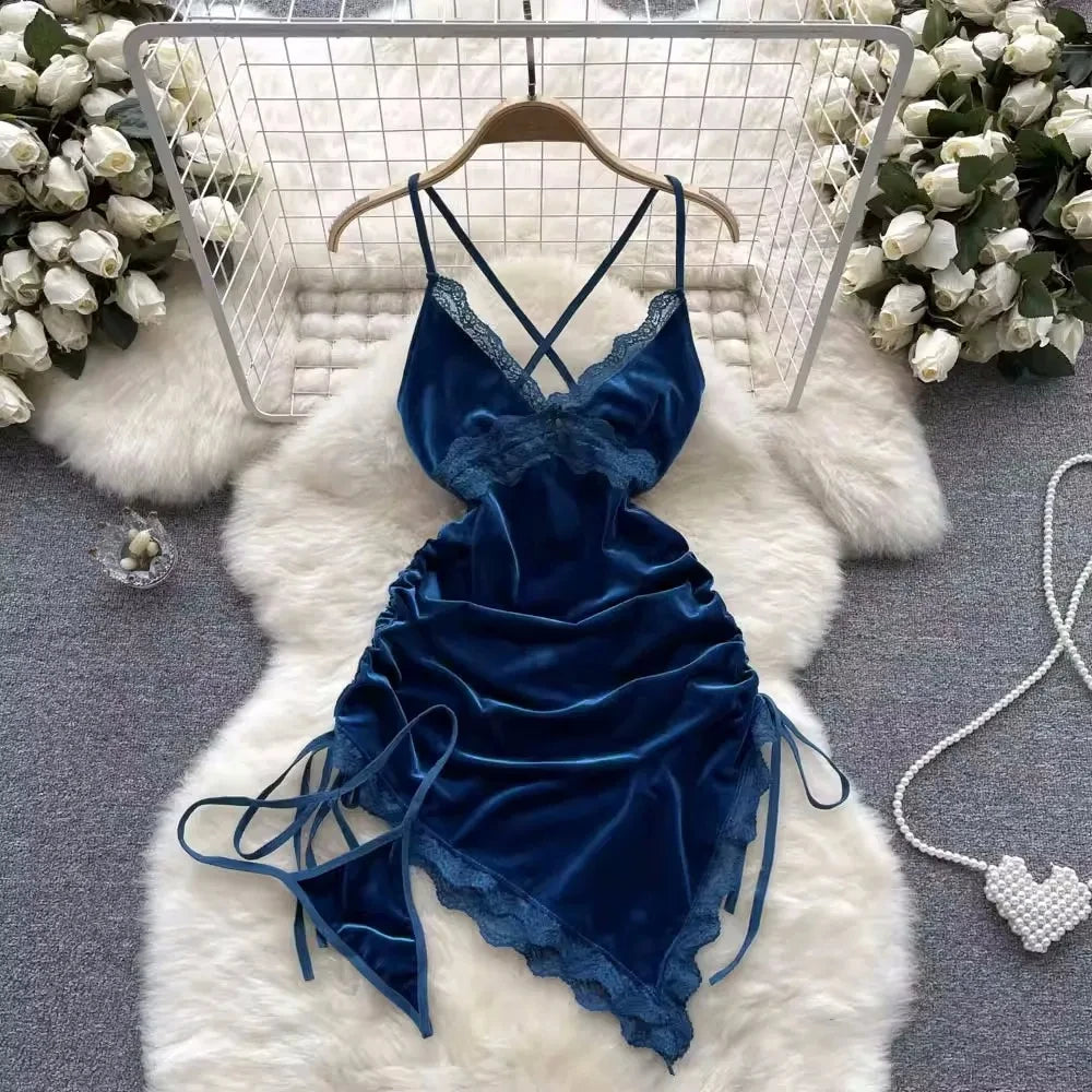 Japanese Kimono V-neck Printed Flower Bow Waist Shaping Cardigan Dress Women Clothing Loose Long Sleeve Vintage Sexy Lace-up New