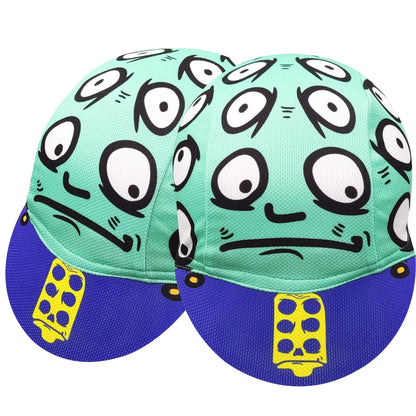 New Retro Cartoon Series Cycling Caps Unisex Size Outdoor Bicycle Sports Hats 6 Styles To Choose From