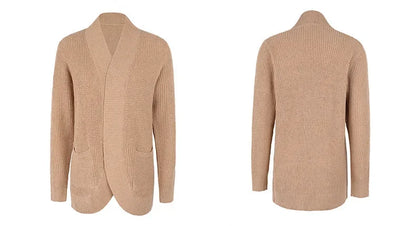 Fashion Women Cardigan Autumn Harajuku Knitted Sweater Basic Jacket Ropa Mujer Outerwear Thin Coat Streetwear New Woman Clothing