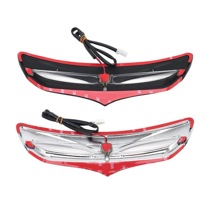 Motorcycle Batwing Fairing Vent Trim Accent LED Light For Harley Touring Electra Street Glide FLHTCU Tri Glide Ultra 2014–2022