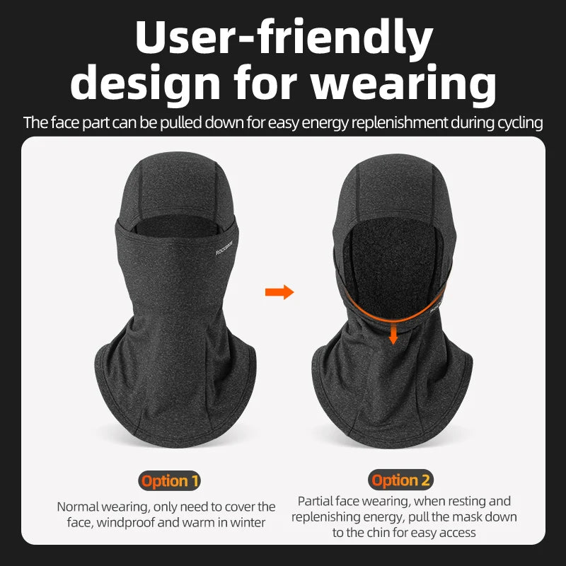 ROCKBROS Summer Ice Silk Cycling Mask Caps Outdoor Sun Protection Sports Motorcycle Cool Full Face Bicycle Mask Bike Scarf Mask