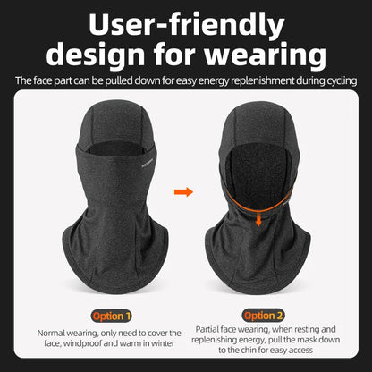 ROCKBROS Summer Ice Silk Cycling Mask Caps Outdoor Sun Protection Sports Motorcycle Cool Full Face Bicycle Mask Bike Scarf Mask