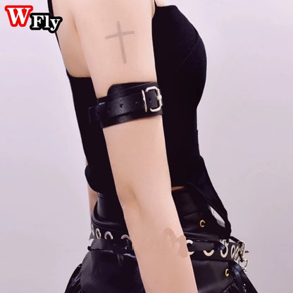 women punk Lolita armband Bracelet decoration retro accessories decoration Spice Girl JK Gothic Cosplay cool boy