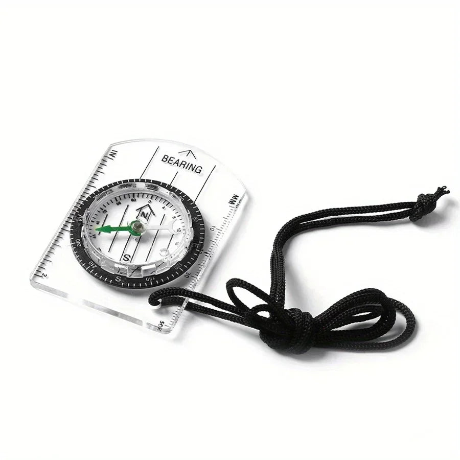 Professional Waterproof Camping Compass - Hiking Backpack Essential, Survival Gift for Outdoor Navigation & Map Reading