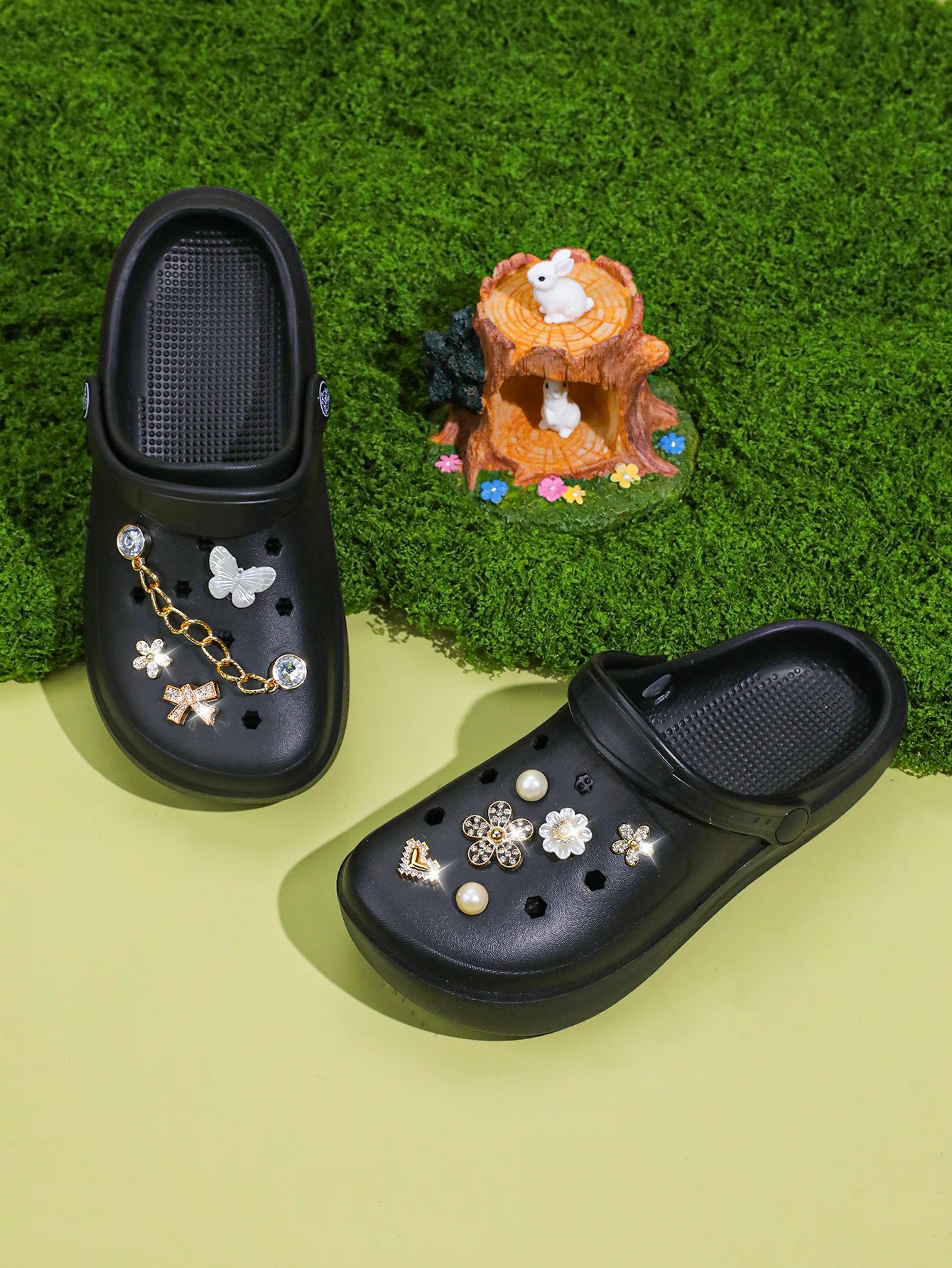 Casual Clog and Mules, Lightweight EVA Garden Shoes, Non-Slip Sandals, Breathable Slip-On Shoes for Indoor Outdoor 666