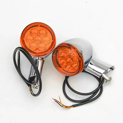 4.5 inch LED Fog Light Passing Light Match Housing Bucket Auxiliary Fog Lamp Bracket Turn Signal Light For Road King