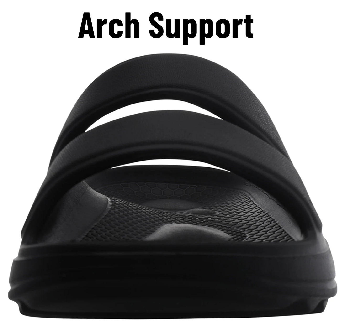 Kidmi Women Flat Sandals Women Slippers Outdoor Non-slip House Slippers Unisex Beach Slides Orthopedic Breath Soft Slippers