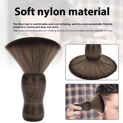 Professional Barber Neck Duster Hair Cutting Brush Soft Bristle Salon Cleaning Brush For Removing Loose Hair
