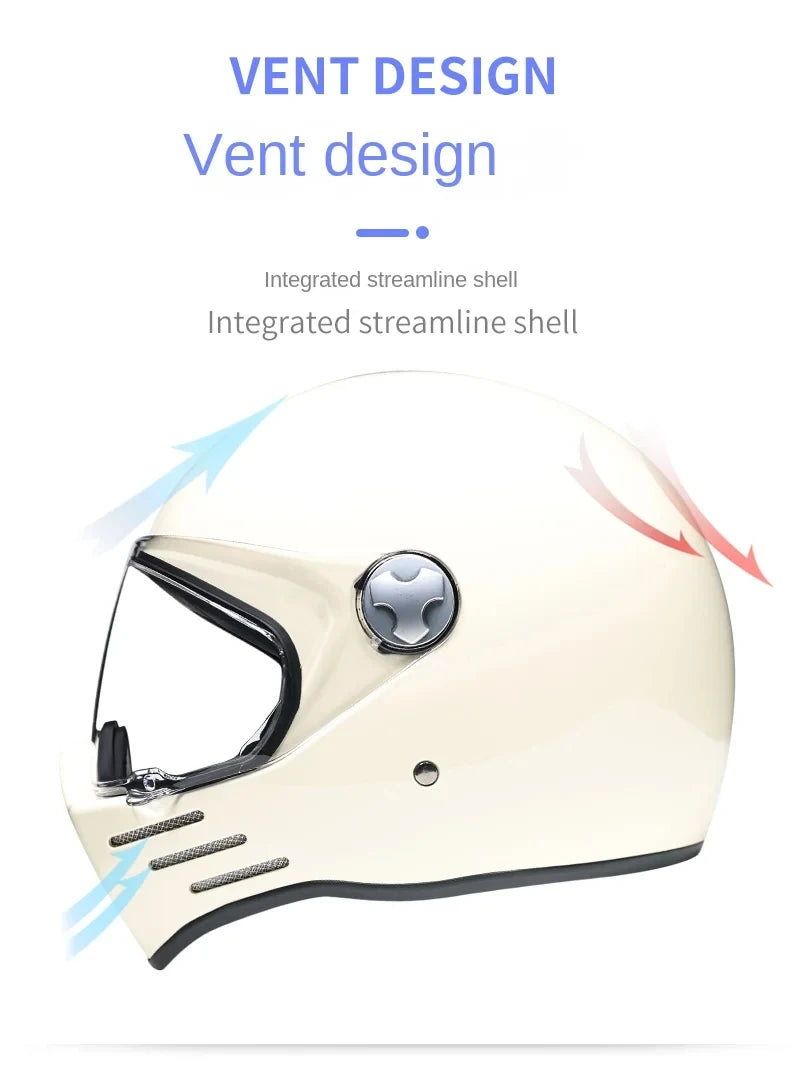 ORZ-728 Full Face casco moto Helmet Vintage Chopper Retro Helmet capacete de motocicleta modular helmet DOT