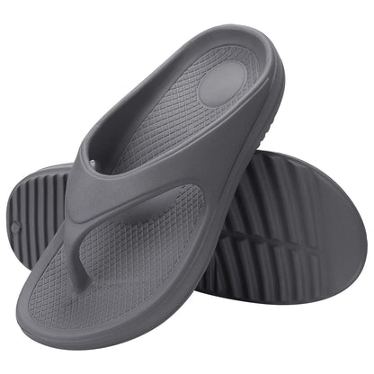 Kidmi Women Flat Sandals Women Slippers Outdoor Non-slip House Slippers Unisex Beach Slides Orthopedic Breath Soft Slippers