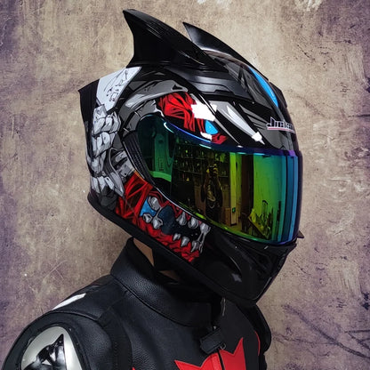 Brand new genuine JIEKAI 316 high quality full face motorcycle helmet men racing motorcycle helmet DOT capacete casqueiro casque
