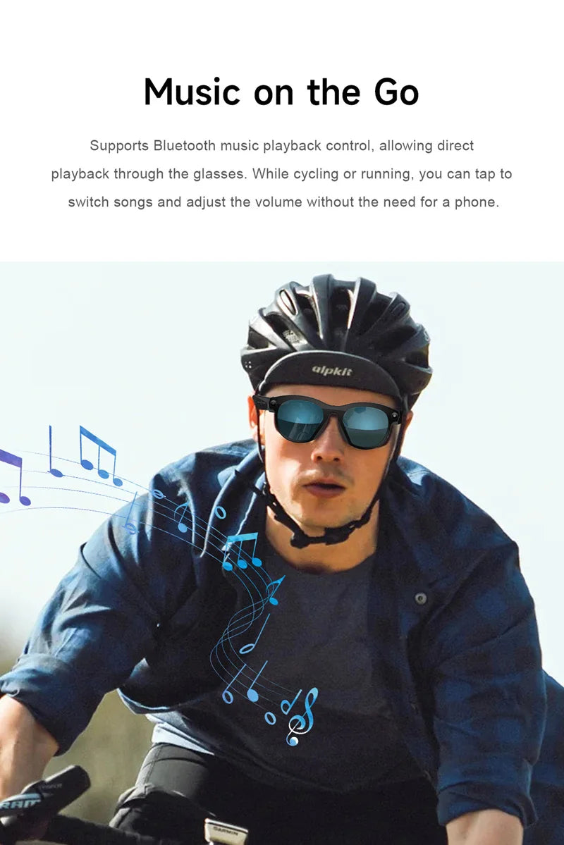 Xiaomi AI Smart Camera Glasses Translation 8K HD Camera Glasses Multifunctional Bluetooth 5.3 Calling Voice Assistant Music New