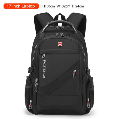 2026 Waterproof 17/20 Inch Laptop Backpack Men Airplane Travel Everyday Backpacks Women Oxford Rucksack Male School Bag Mochila