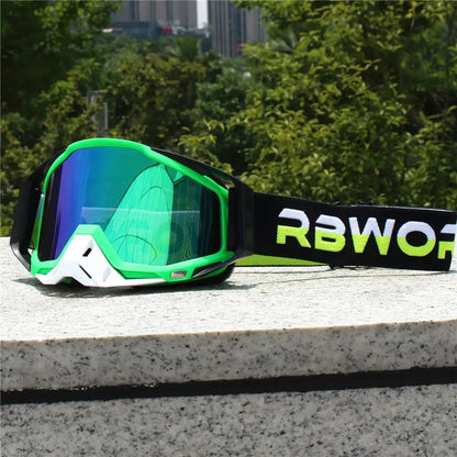 Newest Motorcycle Sunglasses For Men Motocross Safety Protective MX Night Vision Helmet Goggles vintage Driving Glasses sagan