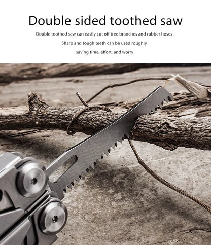Outdoor Camping Multi Tools Folding Survival Gear Plier Knife Wire Stripper Outdoor Mini Portable Hand Tools Knife, Scissors