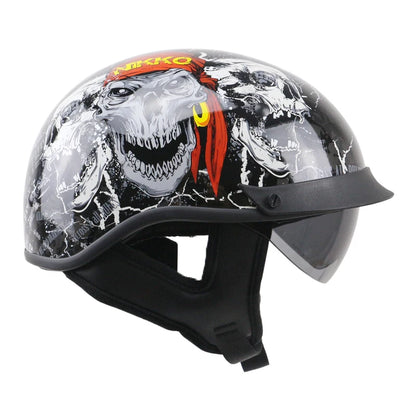 Top quality Chopper bike helmet professional DOT motorcycle helmet with internal sunglass Popular motorbike helmet