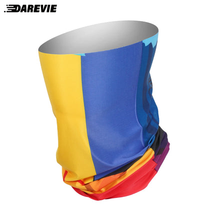 DAREVIE Cycling Face Mask Windbreaks UV Protection Face Mask Cool Feeling Bandanas For Head Soft Light Cycling Bandanas Men