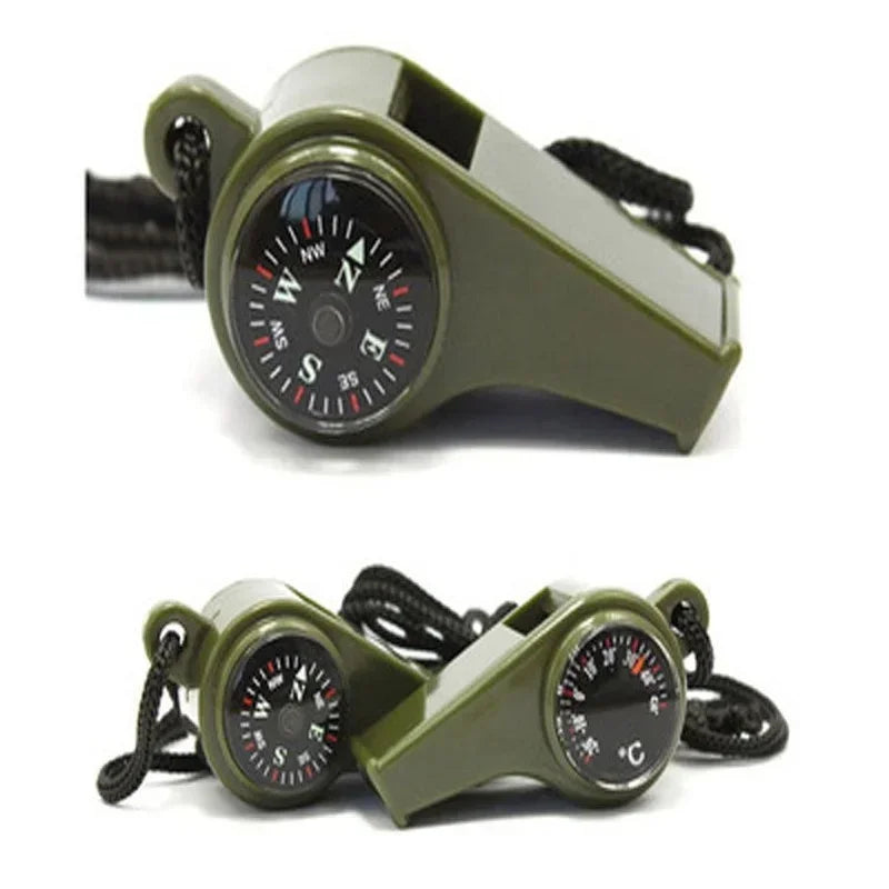 10pcs Emergency Life-saving Tools, Camping Hiking Accessories, Multifunctional Survival Post