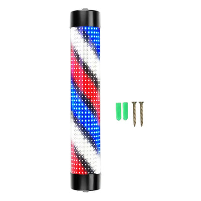 Rotating Barber Rod Lights Barber Shop Pole Waterproof Hair Salon Indoor Neon Signs Wall Mounted Hairdressing Stripes Lights