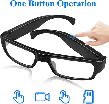 Portable 1080P HD Mini Glasses With Camera Video Recorder Wearable glasses Camera Outdoor Sports DV DVR Surveillance Camcorder