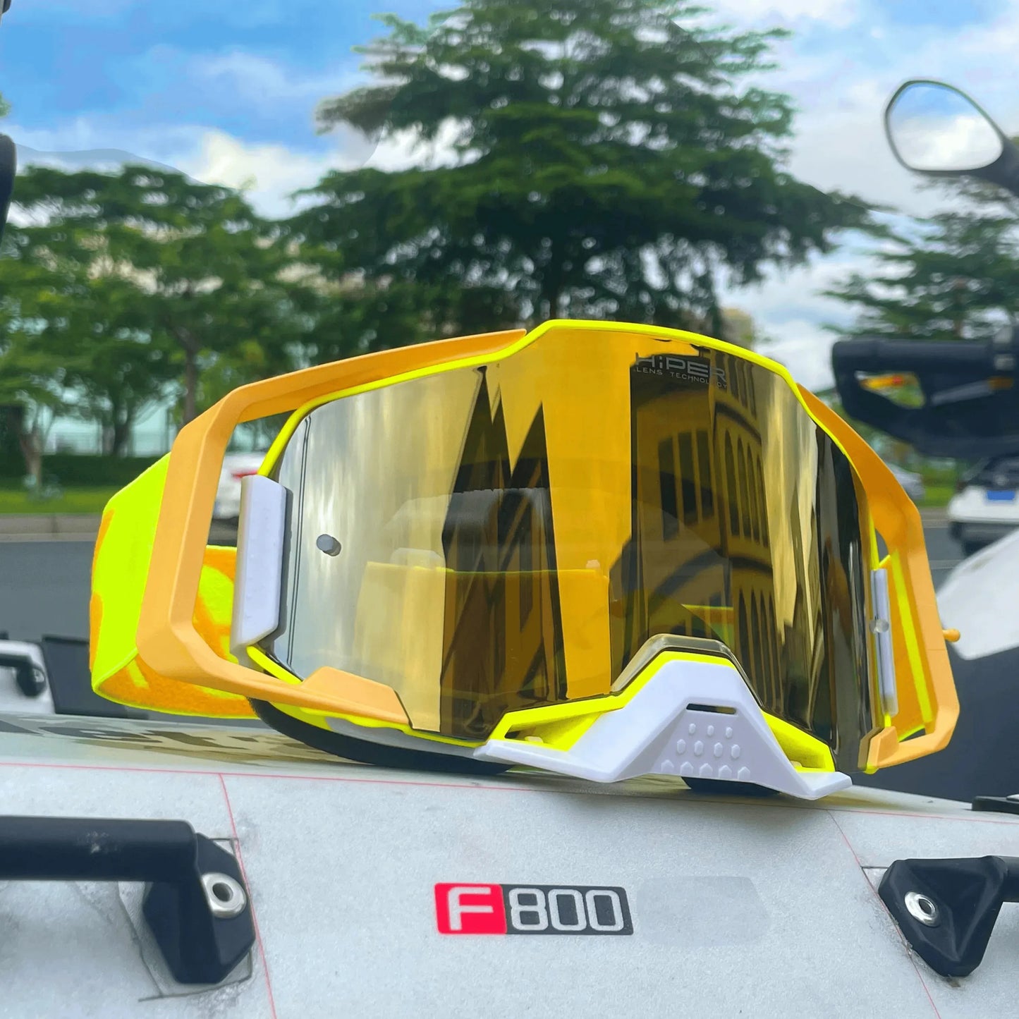 Professional Motocross Goggles Windproof Impact Resistant Motorcycle Glasses For MX ATV Dirt Bike MTB Cycling Off-Road Riding